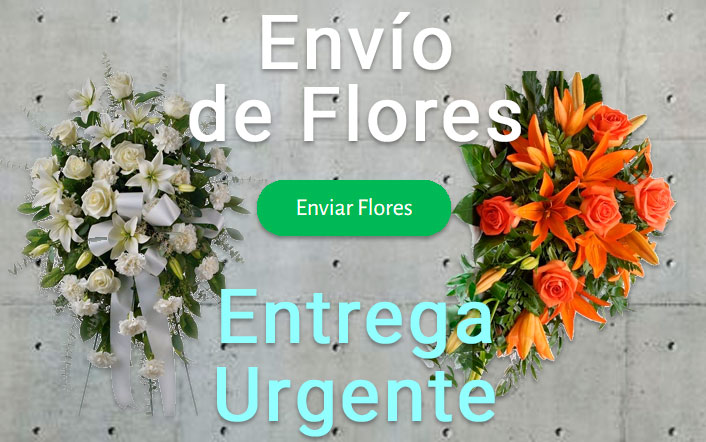 Envío de flores urgente a Tanatorio Leganés